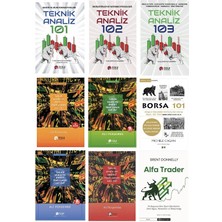 Scala Yayıncılık Teknik Analiz (Grafik ve Mum Formasyonlari) 1,2,3 + Teknik Analiz Hadi Canim Sende 1,2,3,4 + Borsa 101 +Alfa Trader=(9 Kitap)