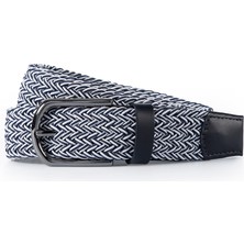 Kiğılı Hediye Kutulu Spor Desenli Likralı Elastik Örgü Kemer