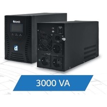 Dotvolt Volt Ln Plus 3000 Va Line Interactive Ups Güç Kaynağı
