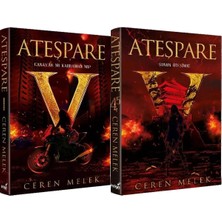 İndigo Kitap Ateşpare 1 Ciltli Canavar Mı Kahraman Mı? ve Ateşpare 4,5 Ciltli Sonun Ötesinde (Ceren Melek) 2'li Set