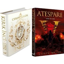 İndigo Kitap Kırık Inci 1 Ciltli ve Ateşpare 4,5 Ciltli Sonun Ötesinde (Ceren Melek) 2'li Set