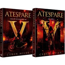 İndigo Kitap Ateşpare 1 Ciltli Canavar Mı Kahraman Mı? ve Ateşpare 4 Ciltli Son Görev (Ceren Melek) 2'li Set