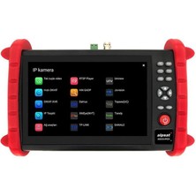 Alpsat IPCX33 7 Ekranlı Ipc-Onvıf-Ahd-Cvı-Tvı-Hdmı-Analog Girişli Cctv Kamera Test Cihazı