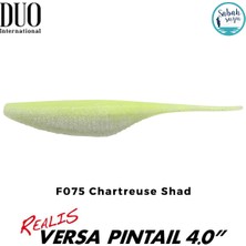 Duo Realis Versa Pintail 10CM (4") Silikon Yem F075 Chartreuse Shad