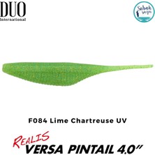Duo Realis Versa Pintail 10CM (4") Silikon Yem F084 Lime Chartreuse Uv