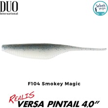 Duo Realis Versa Pintail 10CM (4") Silikon Yem F104 Smokey Magic