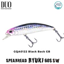 Duo Spearhead Ryuki 60S Sw GQA0122 Black Back GB