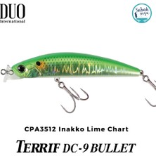 Duo Terrif Dc-9 Bullet CPA3512 Inakko Lime Chart