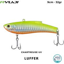 Ryuji Luffer Vibrasyon Jig 9cm 32GR Chartreuse Uv