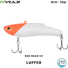 Ryuji Luffer Vibrasyon Jig 9cm 32GR Red Head Uv