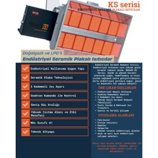 Bugass Ks - 24 Serisi - Endüstriyel Seramik Radyant Isıtıcı