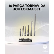 Metal Gövdeli 16LI Bits Seti Çok Fonksiyonlu Tamir Aleti Tdms-07