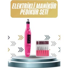 Protez Tırnak Ayak Nasır ve Tırnak Mantar Makinesi Elektrikli 12V Tırnak Törpü Seti Tdms-07