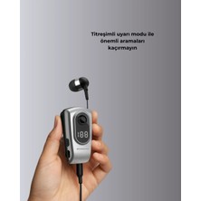 Dijital Ekranlı Bluetooth Kulaklık – Titreşimli Bildirim, 25 Saat Kullanım Tdms-07