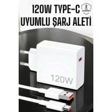 120W Şarj Aleti Type-C Uyumlu Turbo Şarj Aleti Tdms-07