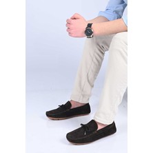 Bestello Bağcıksız Fiyonklu Poliüretan Taban Hakiki Deri Loafer 028-1041 Erkek Ayakkabı