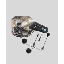 Motosiklet Kaskı Için Bluetooth Kulaklık – Kablosuz, Mikrofonlu, Gürültü Azaltmalı BT22 Td