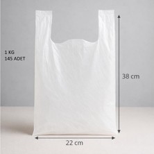 Yılmaz A Kalite Hışır Atlet Poşet Cici Boy 22*38 1 kg