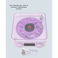 Retro Pikap Tasarımlı Bluetooth Hoparlör – Projektörlü Şarjlı Lamba Tdms-07