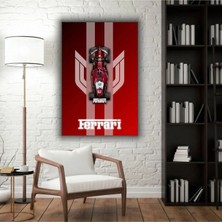 Formula 1 | Motors Temalı Dekoratif Cam Tablo