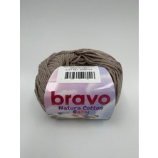 Bravo Natura Baby %100 Koton Iplik 50GRAM 130 Metre (Renk :303 ) Bej