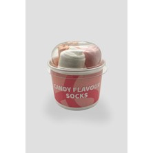  Defne Baby Cupcake Kutulu Premium Pamuklu Kız Çocuk Patik Çorap Seti