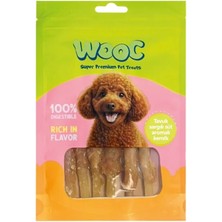 JOJOPET Wooc Dog Tavuk Sargılı Sütlü Stick Ödül 75 gr YENİ AMBALAJ