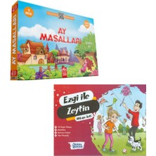 Model Eğitim Yayıncılık 1.sınıf Ay Masalları Hikaye Seti ve Ezgi ile Zeytin Hikaye Seti