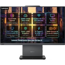 Lenovo Thinkcentre Neo 50A G5 Intel Core I5-13420H 16GB 512GB SSD 23.8" Fhd Dokunmatik Freedos All In One 12SCA0CMTR