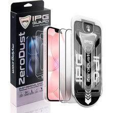 Ipg Zero Dust, iPhone 17E Için Toz Önleyici Aplikatörlü Temperli Cam Koruma (2 Adet)