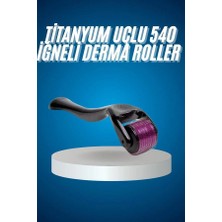 Titanyum Uçlu Derma Roller 540 Iğneli 1 mm Gözenek Azaltıcı Akne Izlerine Uygun Tdms-07