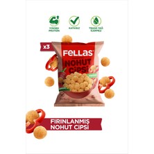 Fellas Nohut Cipsi - Paprika (50 g) x 3 Adet
