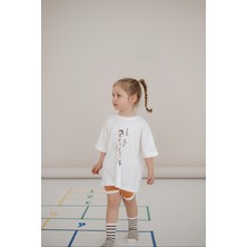 Oh la la Koala For Little Ones Brave Çocuk Baskılı Oversize Kısa Kollu T-Shirt