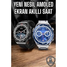 Akıllı Saat Yeni Nesil 2024 Model Metal Kordonlu Bluetooth Bağlantılı Tdms-07