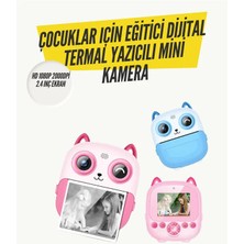 2.4” Ekranlı Mini Kamera – 1080P Kayıt + Mürekkepsiz Yazdırma Tdms-07
