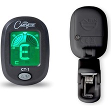 Storemax Toptassell Carry-On Ct-1 Kromatik Akort Cihazı, Gitar, Bas, Ukulele C Için, Döner LCD Ekranlı, Siyah