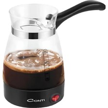 Cam Kahve Makinesi 650W 0.5 Litre 5 Fincan Kapasiteli Elektrikli Türk Kahvesi Makinesi Tdms-07