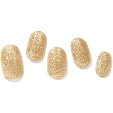 Golden Stardust Jel Tırnak 16 Adet, 1 Kullanım