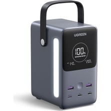 Ugreen 48.000 Mah 300W 5 Portlu Şarj Istasyonu 3xusb-C, 2xusb-A, Uzay Grisi - 25286