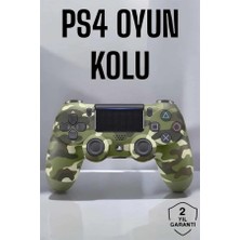 Ps4 Oyun Kolu Kamuflaj Desenli Joystick Tdms-07