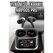 Kablosuz Bluetooth Kulaklık Ekranlı Uzun Şarj Süreli Anc Destekli Tdms-07