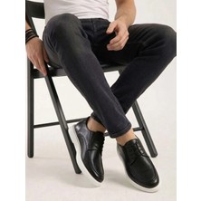 Serhat Özköroğlu LFR-1409 Derı Merdane Ayakkabı Siyah