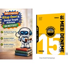 Hız Yayınları 8. Sınıf Türkçe Branş Deneme Sınavı+ 199 Tl Seviye Tespit ve Kitap Öneri Asistanı Hediye (Yeni Baskı)