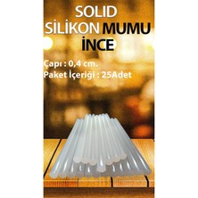 Somafix Sıcak Silikon Çubuğu (Ince Tip) 25 Adet