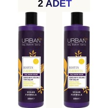 Urban Care Biotin ve Keratin Içeren Dökülme Karşıtı Güçlendirici Saç Kremi 330 ml 2 Adet