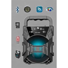 Yüksek Performanslı Bluetooth Hoparlör Kablosuz Taşınabilir Tdms-07
