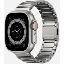 Aulumu Watch Ultra ve Series 11/10/9 Uyumlu Hi-Per Karbon Kaplama Titanyum Kordon (C01)