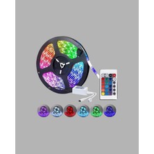 Smart Şerit LED Işık – Uzaktan Kumandalı, USB Girişli, Müzik Modlu Tdms-07