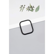 Kuzoom S10/S11- 46MM Uyumlu Titanyum Çerçeveli Hd Akıllı Saat Ekran Koruyucu Cam