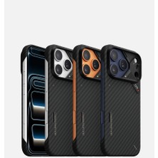 Aulumu iPhone 17 Pro Uyumlu Ultra Slim Magsafe Destekli Isı Dağıtıcı Aramid Fiber Kılıf (A17)